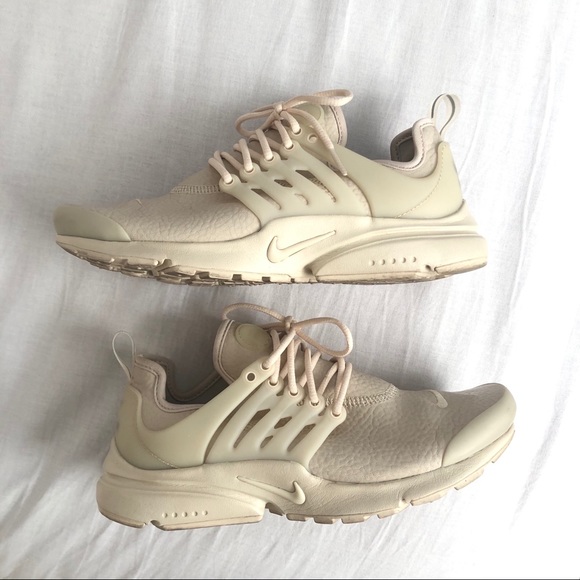 Womens Nike Presto Leather Oatmeal 